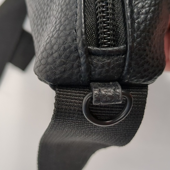 PANDORA Fanny Pack Waist Bag Black Strap Front Zippered - Picture 6 of 8